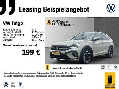 Grau Neu 2025 VW Taigo R-line SUV | 29.444 € (Fairer Preis)