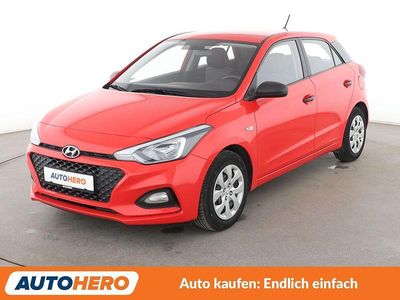Gebraucht Hyundai i20 Pure 75 PS (55 kW) 2019 Rot Kleinwagen
