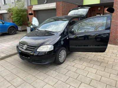 Usata VW Fox 55 CV (40 kW) 2008 Nero Utilitaria