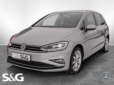 Gebraucht VW Golf Sportsvan Highline 131 PS (96 kW) 2019 Tungsten silver metallic Van / Kleinbus