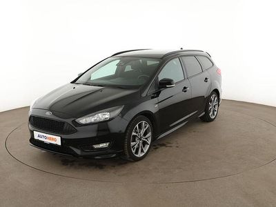 Gebraucht Ford Focus ST-Line 125 PS (91 kW) 2018 Schwarz Kombi