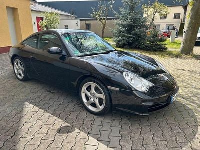 Usata Porsche 996 320 CV (235 kW) 2003 Nero Cabrio