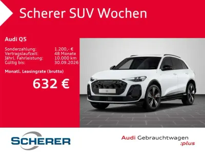 Gebraucht Audi Q5 Edition .1 204 PS (150 kW) 2025 Gletscherweiß metallic SUV