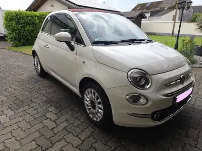 Gebraucht Fiat 500C Lounge 69 PS (50 kW) 2016 Weiß Cabrio