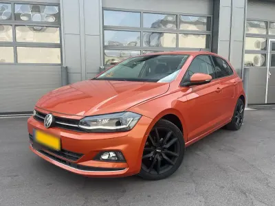 Gebraucht VW Polo 95 PS (69 kW) 2018 Orange Kleinwagen