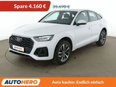 Gebraucht Audi Q5 Sportback S-Line 204 PS (150 kW) 2021 Weiß SUV