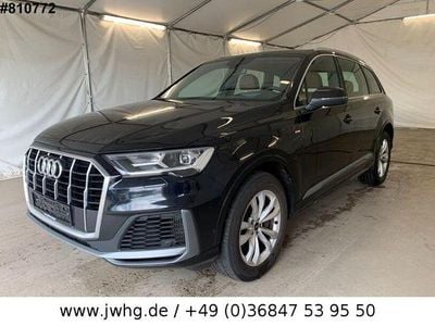 Schwarz Gebraucht 2021 Audi Q7 S-Line SUV | 29.980 € (Guter Preis)