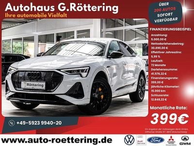 Usata Audi e-tron S-Line 300 kW (408 CV) 2023 Bianco SUV