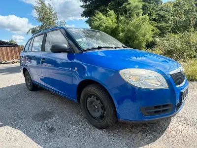 Gebraucht Skoda Fabia 60 PS (44 kW) 2008 Blau Kombi