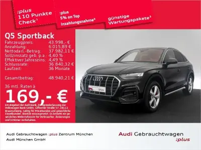 Gebraucht Audi Q5 Sportback Advanced Plus 299 PS (219 kW) 2025 Mythosschwarz metallic SUV