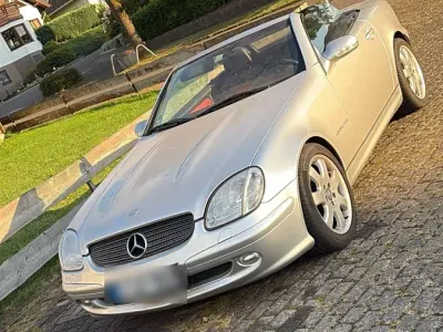 Gebraucht Mercedes SLK230 197 PS (144 kW) 2000 Silber Cabrio