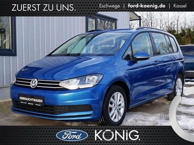 Gebraucht VW Touran Comfortline 116 PS (85 kW) 2019 Blau Van / Kleinbus