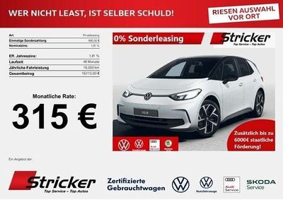 Weiß Neu 2026 VW ID.3 Pure Kleinwagen | 34.489 € (Fairer Preis)
