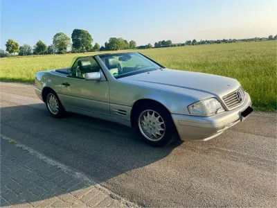 Gebraucht Mercedes SL320 231 PS (169 kW) 1997 Silber Cabrio