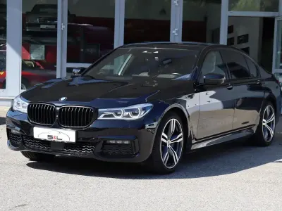Gebraucht BMW 750L M Sport 400 PS (294 kW) 2017 Black sapphire metallic Limousine