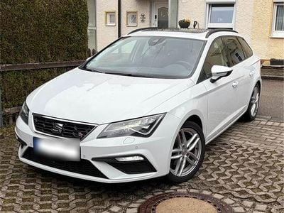 Gebraucht Seat Leon ST Black Edition 150 PS (110 kW) 2020 Weiß Kombi