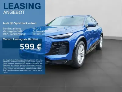 Gebraucht Audi Q6 Sportback e-tron S-Line 284 kW (387 PS) 2025 Blau SUV