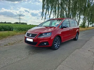 Gebraucht Seat Alhambra CONNECT 184 PS (135 kW) 2017 Rot Van / Kleinbus