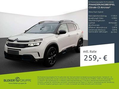Lack weiss perlglänzend/typ au Gebraucht 2020 Citroën C5 Aircross Shine SUV | 19.970 € (Fairer Preis)