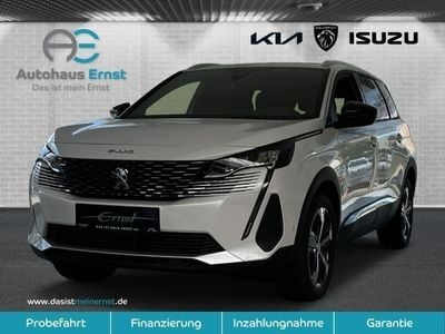 Perlmutt weiß Gebraucht 2024 Peugeot 5008 Allure Van / Kleinbus | 33.990 € (Teuer)