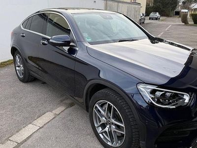 Usata Mercedes GLC300 AMG line Plus 245 CV (180 kW) 2023 Blu SUV