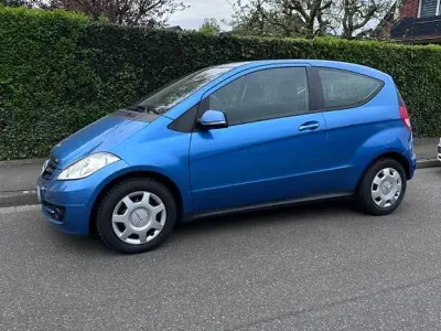 Second-hand Mercedes A150 95 CP (69 kW) 2008 Albastru Berlinǎ