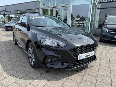 Brugt Ford Focus ST-Line 120 HK (88 kW) 2021 Sort Stationcar