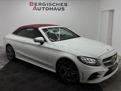 Gebraucht Mercedes C180 AMG line 156 PS (114 kW) 2020 Weiß Cabrio