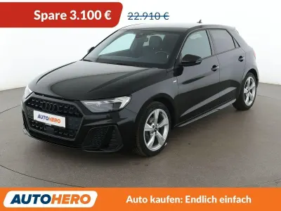 Gebraucht Audi A1 Sportback S-Line 95 PS (69 kW) 2023 Schwarz Kleinwagen