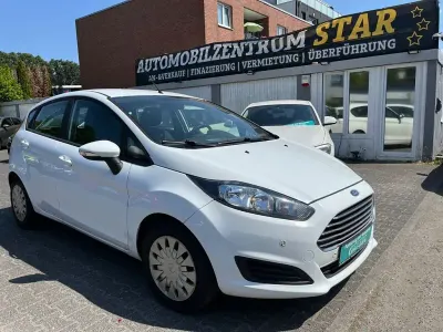 Gebraucht Ford Fiesta Trend 95 PS (69 kW) 2015 Weiß Kleinwagen