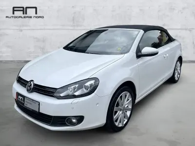 Gebraucht VW Golf Cabriolet Edition 122 PS (89 kW) 2014 Weiß Cabrio