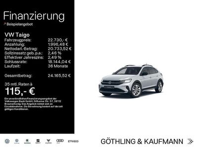 Gebraucht VW Taigo Goal 116 PS (85 kW) 2025 Silber SUV
