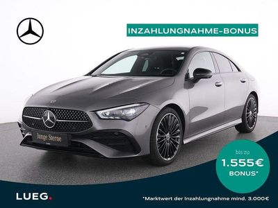 Grau Gebraucht 2024 Mercedes CLA200 AMG Coupé | 39.975 € (Etwas zu teuer)