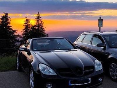 Schwarz Gebraucht 2004 Mercedes SLK200 Cabrio | 5.399 € (Teuer)