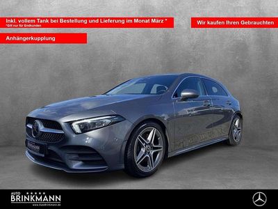 Gebraucht Mercedes A220 AMG line 190 PS (139 kW) 2018 Metalliclack mountaingrau Limousine