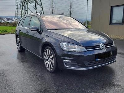 Gebraucht VW Golf VII Highline 150 PS (110 kW) 2013 Schwarz Kombi