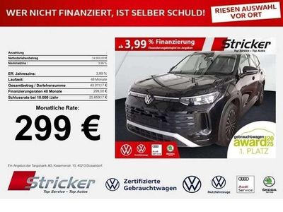 Gebraucht VW Tayron Life 150 PS (110 kW) 2025 Schwarz SUV