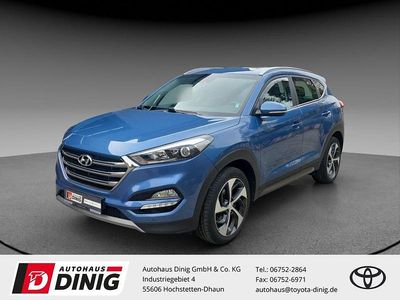 Gebraucht Hyundai Tucson Style 177 PS (130 kW) 2017 Blau SUV