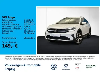 Używany VW Taigo Style 116 KM (85 kW) 2025 Biały SUV