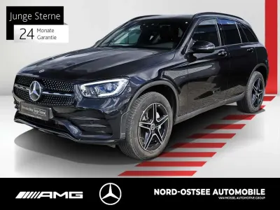 Gebraucht Mercedes GLC300 AMG 194 PS (142 kW) 2020 Metalliclack obsidianschwarz SUV