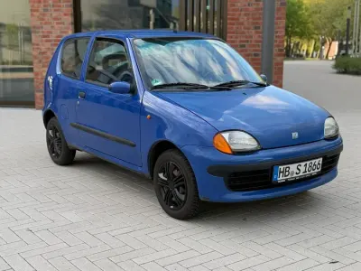Gebraucht Fiat Seicento 54 PS (39 kW) 2000 Blau Kleinwagen