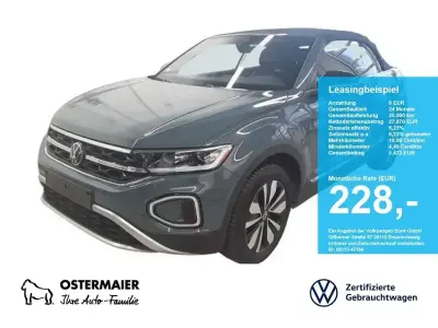 Gebraucht VW T-Roc Cabriolet Goal 150 PS (110 kW) 2025 Blau Cabrio