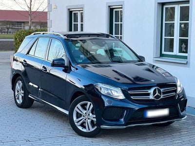 Second-hand Mercedes GLE400 AMG 333 CP (244 kW) 2017 Albastru SUV