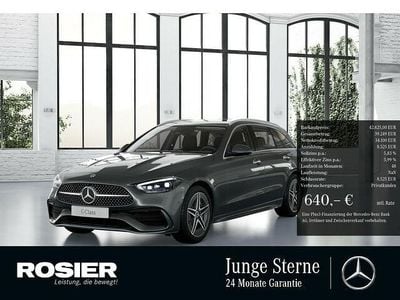 Grau / selenitgrau Gebraucht 2024 Mercedes C200 Premium Kombi | 42.625 € (Etwas zu teuer)