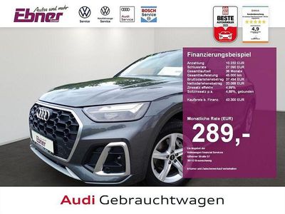 Gebraucht Audi Q5 S-Line 204 PS (150 kW) 2022 Daytonagrau perleffekt SUV