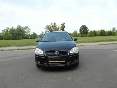 Gebraucht VW Polo United 80 PS (58 kW) 2008 Schwarz Kleinwagen