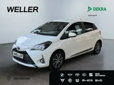 Gebraucht Toyota Yaris Club 111 PS (81 kW) 2019 Weiss Kleinwagen