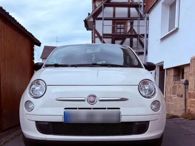 Gebraucht Fiat 500 69 PS (50 kW) 2009 Weiß Cabrio