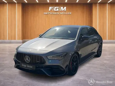 Gebraucht Mercedes CLA45 AMG AMG 421 PS (309 kW) 2024 Lack mountaingrau Coupé
