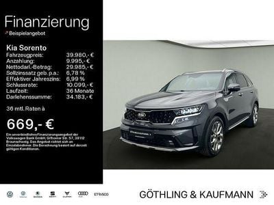 Gebraucht Kia Sorento Platinum 201 PS (147 kW) 2021 Grau SUV